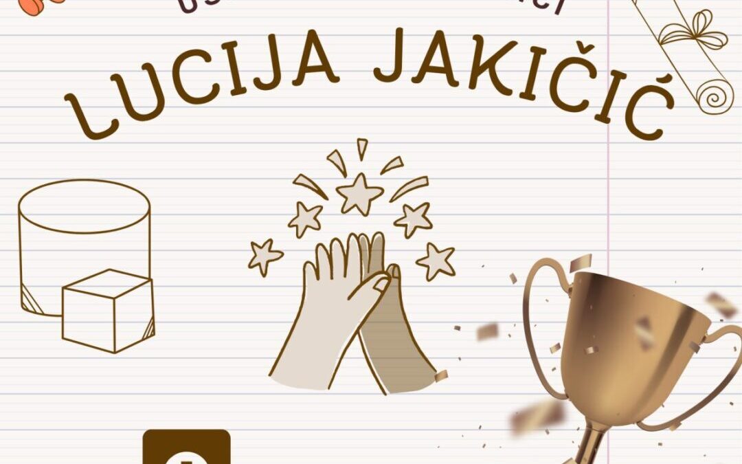 USPJEŠNI DOMJANIĆI – LUCIJA JAKIČIĆ