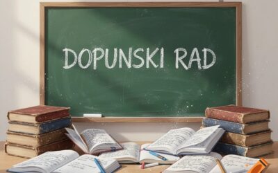 DOPUNSKI RAD – RASPORED